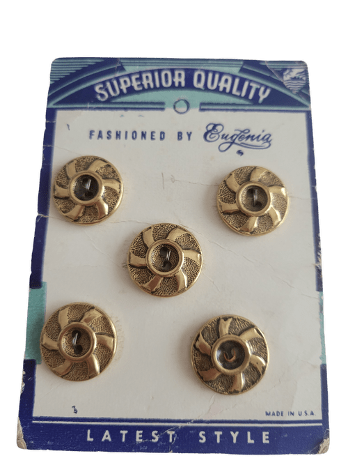 Metal - 2 and 4 hole — 183 Vintage Buttons